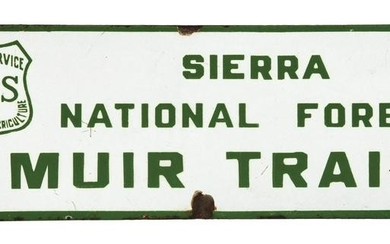 SIERRA NATIONAL FOREST MUIR TRAIL FOREST SERVICE