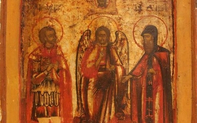 Saint John Baptist, Forerunner with Saints