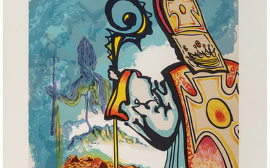 Salvador Dalí (1904-1989), King Richard, from Ivanhoe (1977)