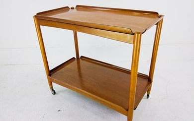 Serving Trolley with plywood trays