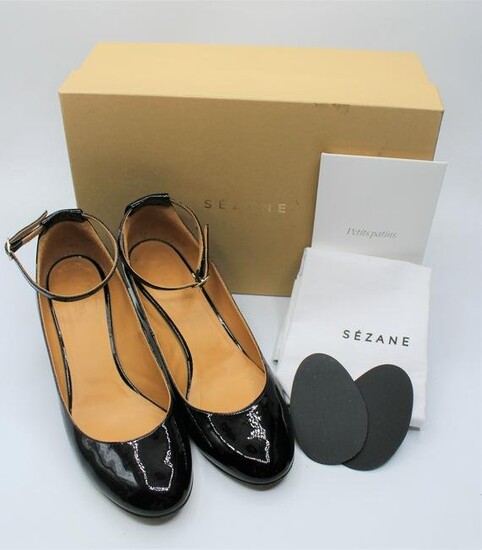 Sezane Leather Heels