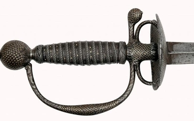 Small-Sword with Chiselled Hilt
