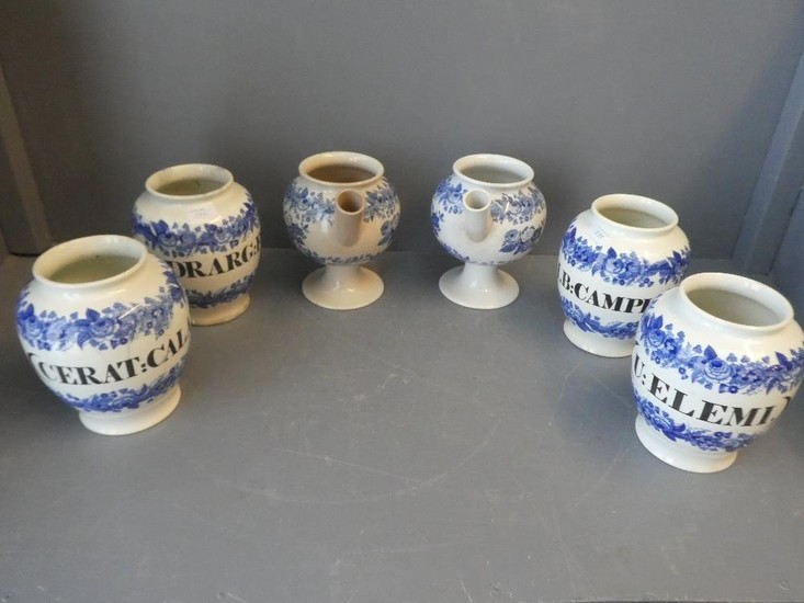Spode & Copeland jars, with black italics (see photos for la...