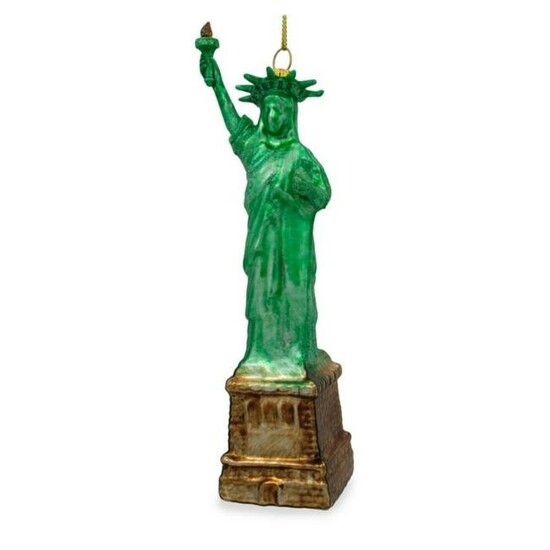 Statue of Liberty Glass Ornament