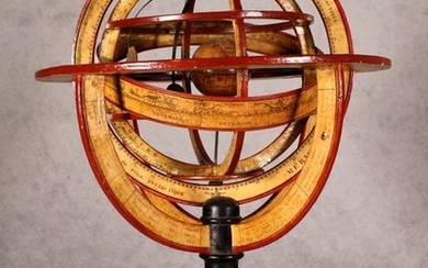 Stunning French Armillary Sphere, "[Armillary Sphere]", Delamarche, Charles Francois