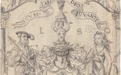 Süddeutsch – 1548. Entwurf für die Wappenscheibe des Ladislaus von Fraunberg, Reichsgraf zu Haag
