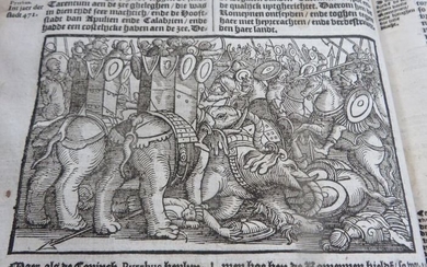 T. Livius / Paullus Merula- De Romeynsche Historien ende Gheschiedenissen - tientallen houtgravures! - 1614
