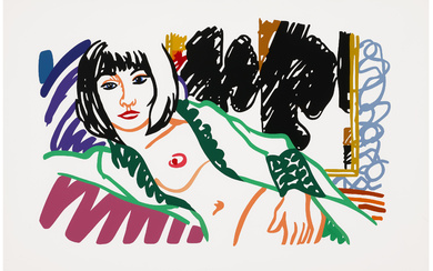 TOM WESSELMANN (1931-2004) Monica in Robe with Motherwell
