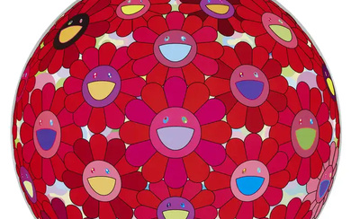 Takashi Murakami, Japanese b.1962-Let us Devote Our Hearts;offset lithograph, cold stamp and...