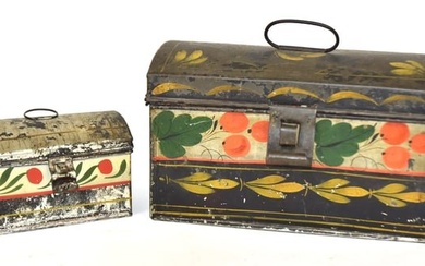 Two American Toleware Boxes