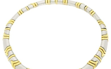 Two-Color Gold Necklace
