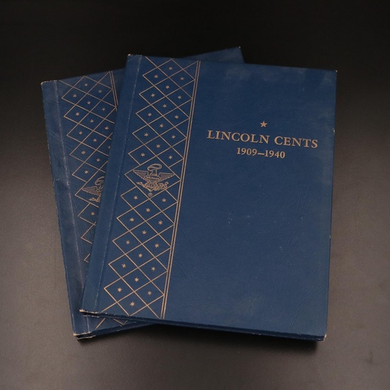 Two Whitman Binders of Lincoln Cents