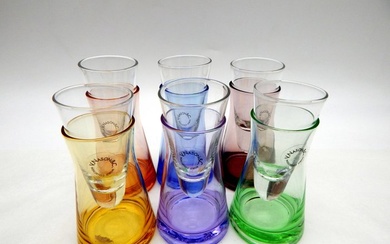 V.Nason&C. - Carlo Nason - Drinking set (12) - World collection - Glass