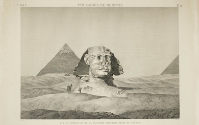 VUES DE SITES ET MONUMENTS DE L'EGYPTE ANTIQUE