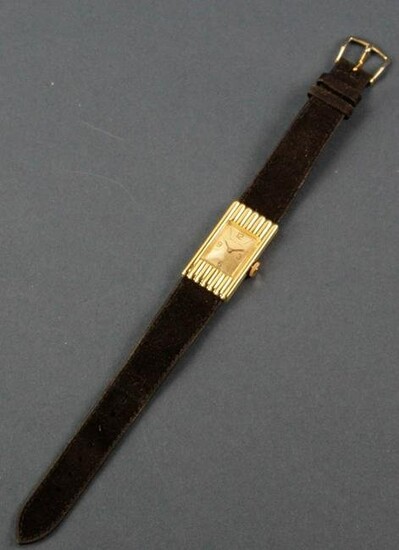 Van Cleef & Arpels 18k Gold Wrist Watch