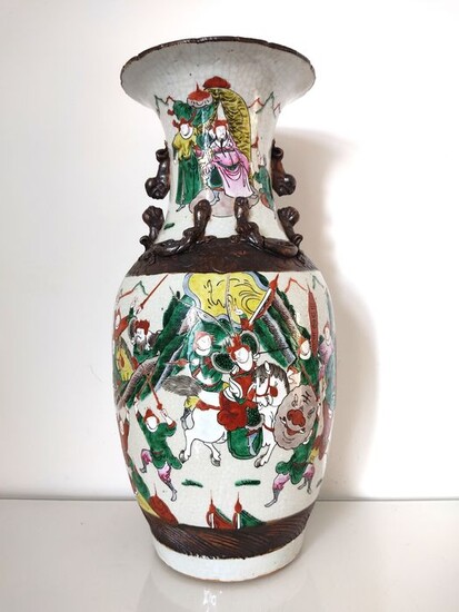 Vase - Nanking - Earthenware - China - Circa 1900