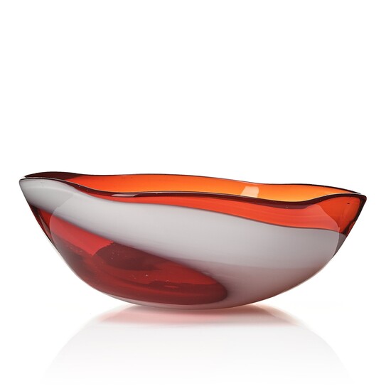 Venini, a glass bowl, Italy 1950-60's.