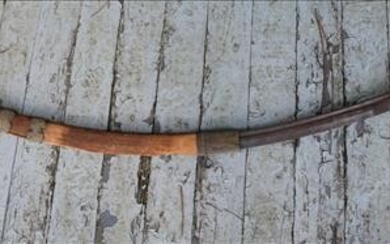 Very old sword with sheaf, 35 in. L.