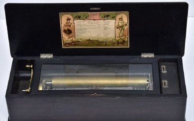 Victorian Cylinder Music Box