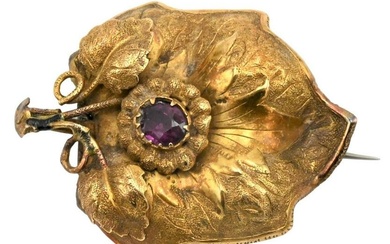 Victorian Gold Brooch