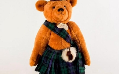 Vintage Hamish Teddy Bear, Scottish Bear