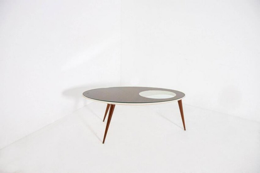 Vintage Italian Coffee Table inspired by Gio Ponti