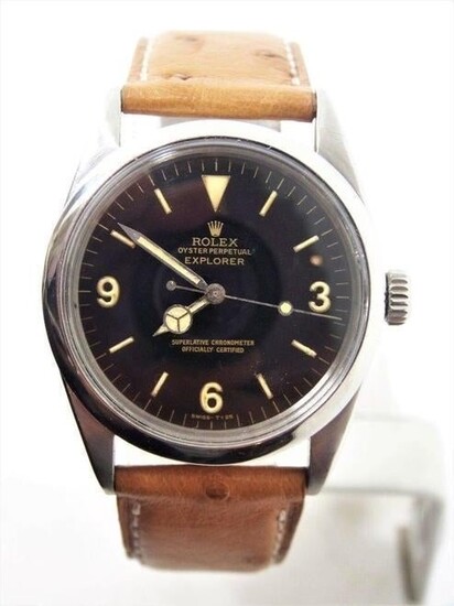 Vintage S/Steel ROLEX EXPLORER Automatic Watch c.1962