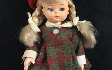 Vintage Scottish Girl Doll
