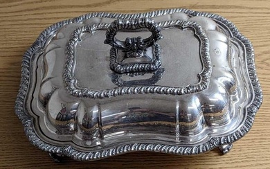 Vintage Silverplated Entree Dish