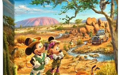 Walt Disney Gallery Wrapped Canvas by THOMAS KINKADE Studios