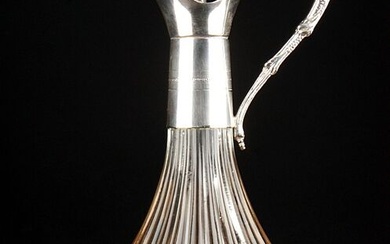 Wine decanter - Silver-plated