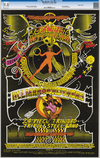 Wonderful BG-268 Allman Brothers Poster