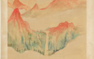 Zhang Daqian (1899-1983) in der Art von