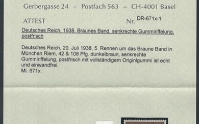 **/*/gestempelt/Briefstück/Poststück - Reichh. Sammlung D.Reich 1937/1945