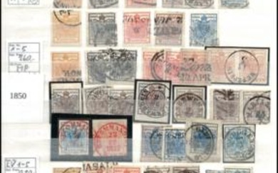 Stamps and postcards