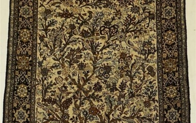 (-), zijde tapijt 155 x 103