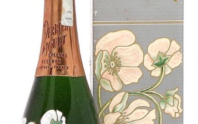 1 bt. Champagne “Belle Epoque”, Perrier-Jouët 1976 A (hf/in). Oc.
