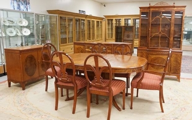 10 PC CARVED DINING ROOM SUITE