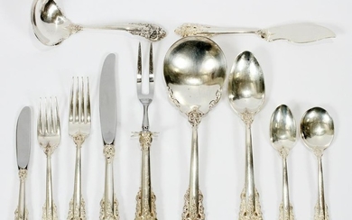 WALLACE GRAND BAROQUE STERLING FLATWARE
