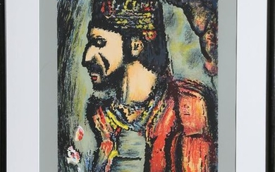 Georges Rouault, Le Roi avec Fleurs, Serigraph Poster