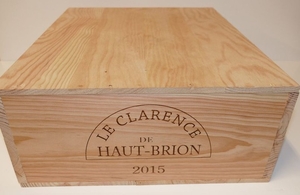 12 Btles Le Clarence de Haut Brion 2015 Graves en …