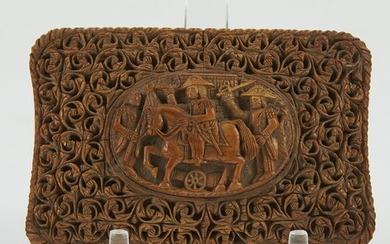 Indian Sandalwood Handbag c. 1815