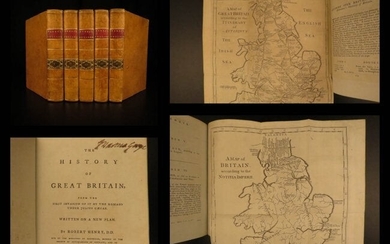 1789 History of Great Britain Robert Henry William