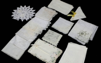 Vintage Home and Personal Linens Including Irish Linen