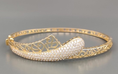 18k 750kt yellow gold bracelet