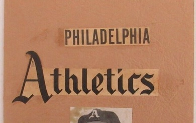 1951 Philadelphia As Athletics Scrapbook21 Autographs Signed Photos 158194
