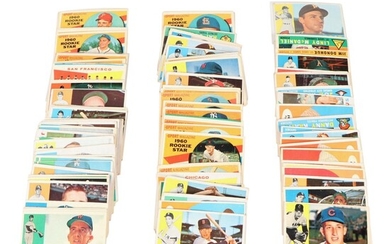 1960 Topps Baseball Cards with Stars and Rookie Cards