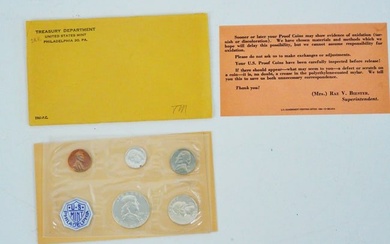1961 United States Proof Coin Set in Original Packaging