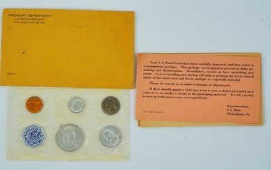 1962 United States Proof Coin Set in Original Packaging