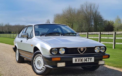 1983 Alfa Romeo GTV 2.0 litre Single family ownership and 48,000 miles from new